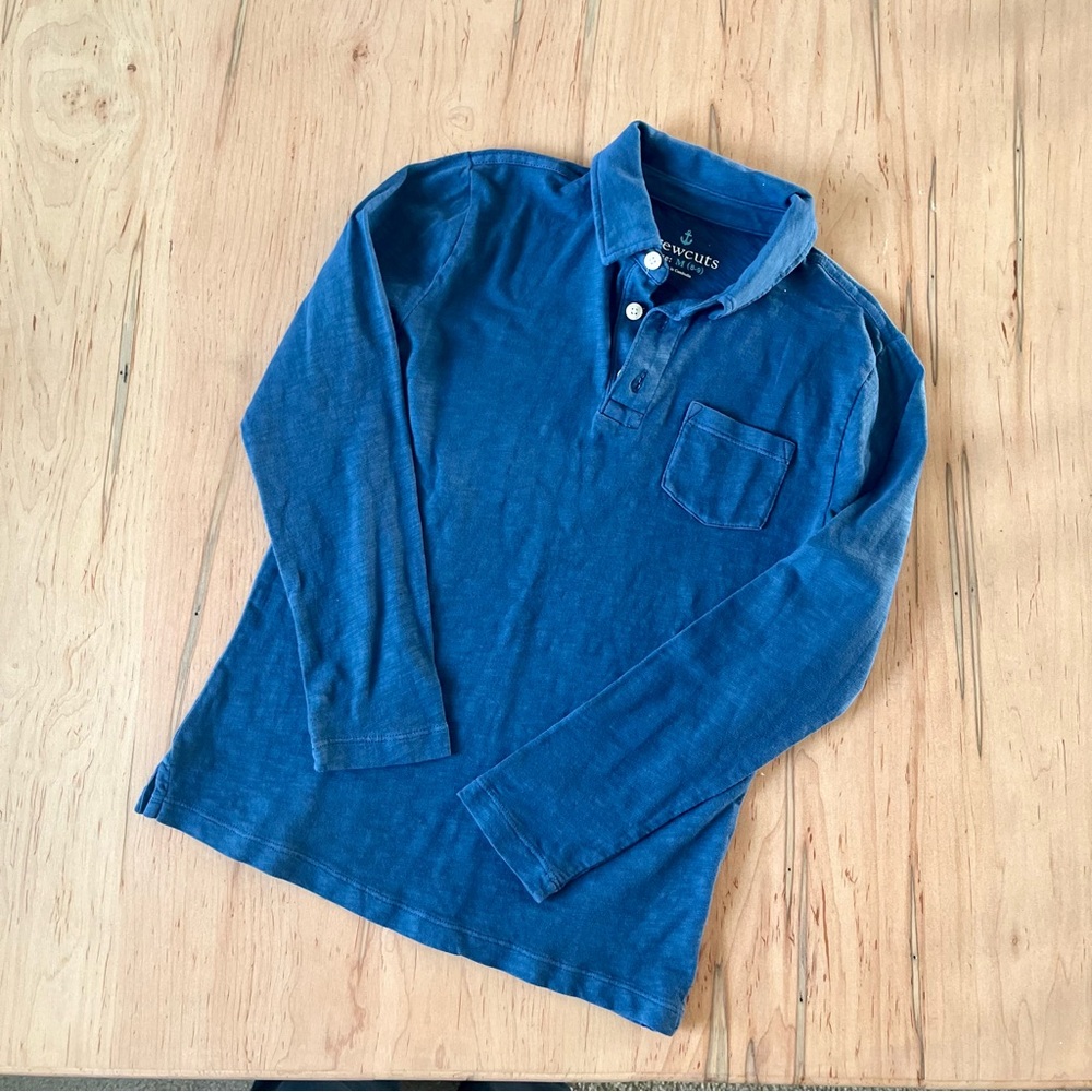 CrewCuts Long Sleeve Polo